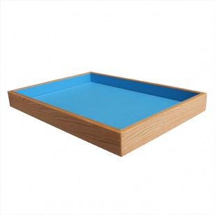 Sandtastik® Oak Sand Therapy Tray (Painted) + BONUS Play Sand 